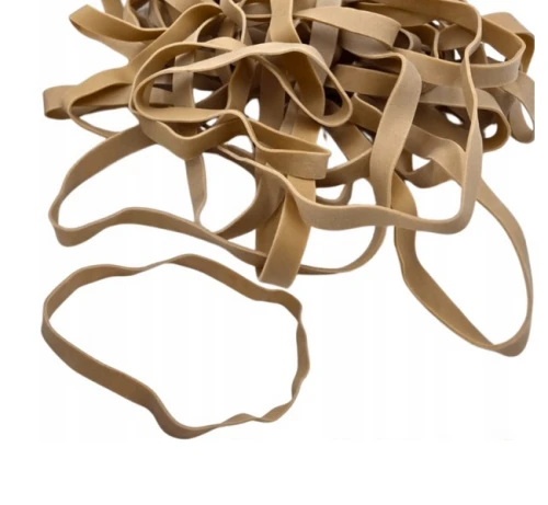 Gumki recepturki brązowe fi150 4mm 0,5 kg Tres_98371