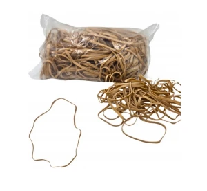 Gumki recepturki brązowe fi130 4mm 0,5 kg Tres