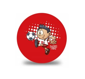 Piłka gumowa Piłkarz 23cm Artyk