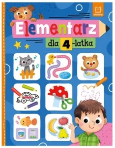 Książeczka elementarz dla 4-latka Aksjomat