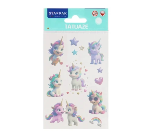 Tatuaże dla dzieci Unicorn Starpak_98470