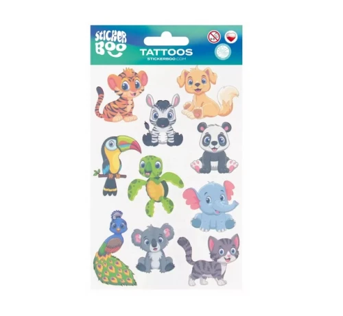 Tatuaże dla dzieci Zwierzęta Starpak_98473