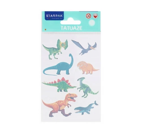 Tatuaże dla dzieci Dinozaury Starpak_98476