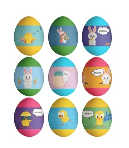 Owijki termokurczliwe zwierzątka 9szt.  Arpex