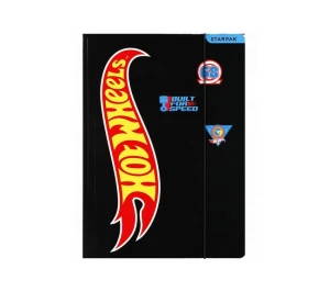 Teczka z gumką A4 Hot Wheels Starpak