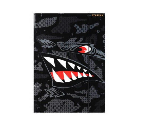 Teczka z gumką A4 Shark Starpak_98520