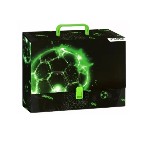 Teczka z rączką A4 Green Football Starpak_98542