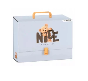 Teczka z rączką A4 Miś Starpak