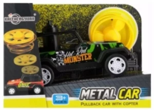 Auto Metalowe z Dyskiem Mix Mega Creative 