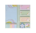 Zestaw notes + zakładki indeksujące Unicorn Starpak_98609