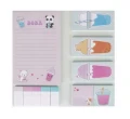 Zestaw notes + zakładki indeksujące Bubble Tea Starpak_98611
