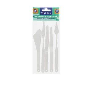 Noże malarskie 5 szt. Starpak