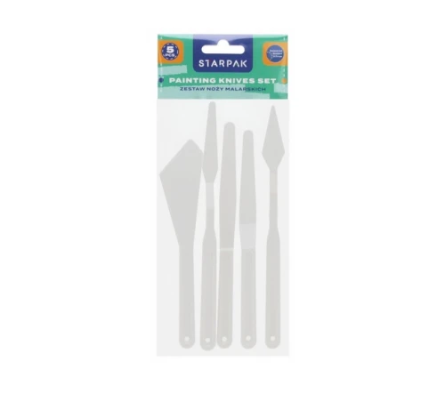 Noże malarskie 5 szt. Starpak_98649