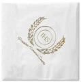 Serwetki "Komunia Hostia Gold" 33 cm 20 szt mix Maki_98675