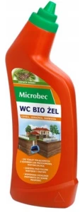 Preparat do czyszczenia toalet 750 ml bio żel Microbec Bros