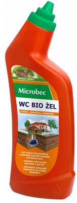 Preparat do czyszczenia toalet 750 ml bio żel Microbec Bros_98690