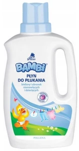 Płyn do płukania Bielizny i Ubranek niemowlęcych i dziecięcych 1L Bambi