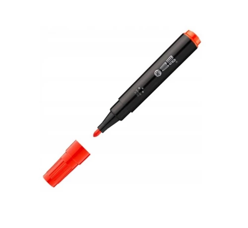 Marker permanentny m200 końcówka okrągła czerwony 3mm MemoBe_98745
