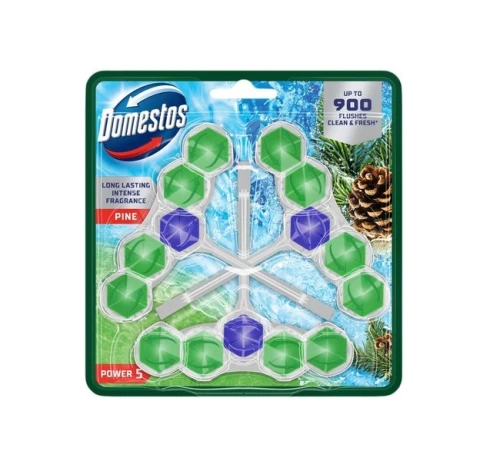 Koszyk do WC Zawieszka Power 5 Pine 3x50g Domestos_98762