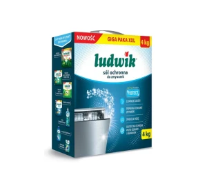 Sól ochronna do zmywarek 4kg Ludwik