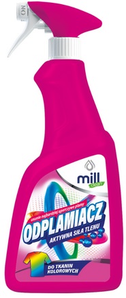 Odplamiacz do Tkanin Kolorowych 555ml Mill_98811