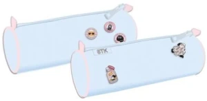 Piórnik tuba z przypinkami Starpak