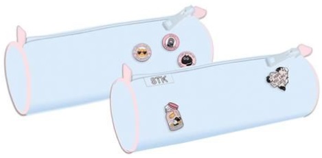 Piórnik tuba z przypinkami Starpak_98861