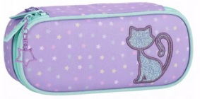 Piórnik saszetka Glitter Cat Starpak