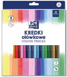 Kredki ołówkowe Regular 24 szt.Oxford_98915