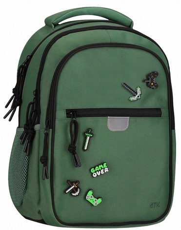 Plecak szkolny Pins ciemny zielony Starpak_98965