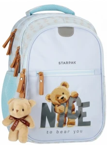 Plecak szkolny Miś Starpak