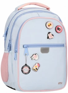 Plecak szkolny Pins jasny niebieski Starpak