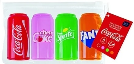 Zakreślacze 4szt Coca-Cola Interdruk_99020