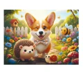Puzzle Dzień z Corgim 30 el. Trefl_99148