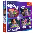 Puzzle 4w1 Pozaziemskie misje Elio 35+48+54+70 el. Trefl_99155