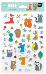 Naklejki puffy Bebe Kids Friends Interdruk