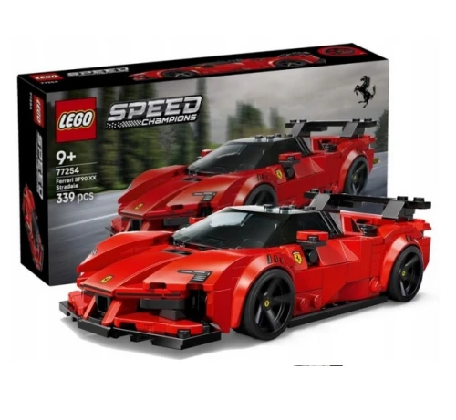 Klocki Speed Champions 77254 Samochód sportowy Ferrari SF90 XX Stradal 9+ Lego_99310