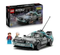 Klocki Speed Champions 77256 Wehikuł czasu z Powrotu do przyszłości 9+ Lego_99314
