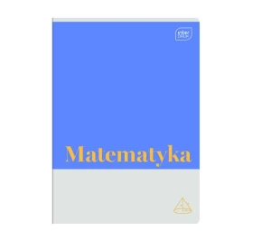 Zeszyt A5 tematyczny Matematyka w kratkę 60 kartek 70g Interdruk