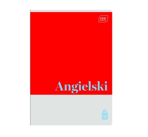 Zeszyt A5 tematyczny Język angielski w kratkę 60 kartek 70g Interdruk_99367