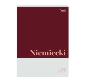Zeszyt A5 tematyczny Język niemiecki w kratkę 60 kartek 70g Interdruk