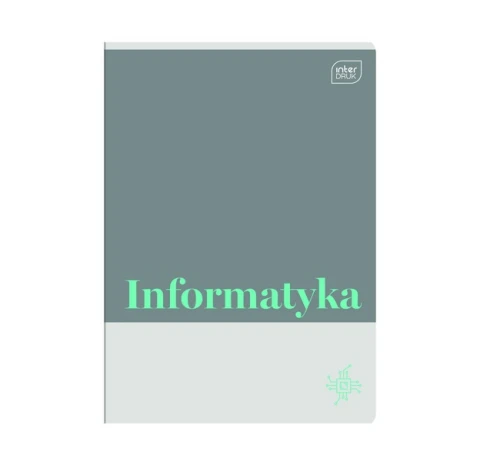 Zeszyt A5 tematyczny Informatyka w kratkę 60 kartek 70g Interdruk_99373