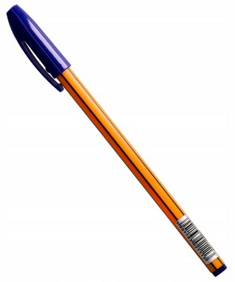Długopis końcówka fine 0,7mm niebieski Toma_99396
