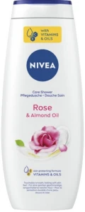 Nawilżający żel pod prysznic Rose & Almond Oil 500ml Nivea