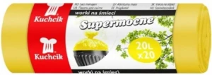 Worki na do śmieci super mocne sanitarne 20l  20szt Kuchcik