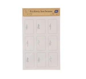 Etykiety kuchenne Samoprzylepne 97szt. Interdruk
