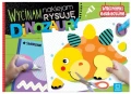 Wycinam naklejam rysuję Dinozaury Wycinanki edukacyjne Aksjomat _99569
