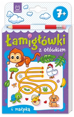 Łamigłówki z ołówkiem i małpką 7+ Aksjomat_99610