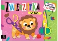Pierwsze wycinanki z nożyczkami Zwierzątka w zoo Aksjomat_99619