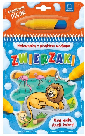 Malowanka z pisakiem wodnym Zwierzaki Aksjomat_99625